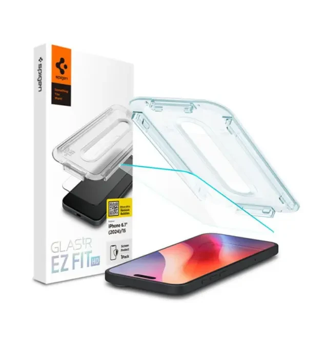 Spigen Glas tR EZ Fit Screen Protector for iphone 16 Pro