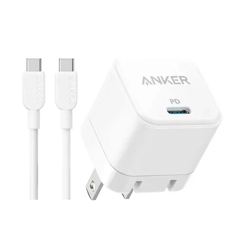 Anker 20W Charger Combo B2149 Fast Charging USB-C Adapter With USB Type-C Cable