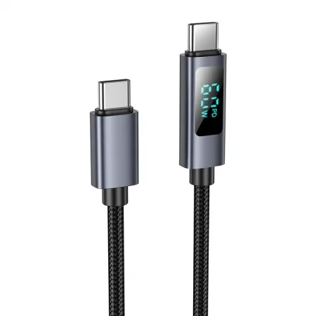 Hoco X112 Type-C to Type-C Display Charging Data Cable